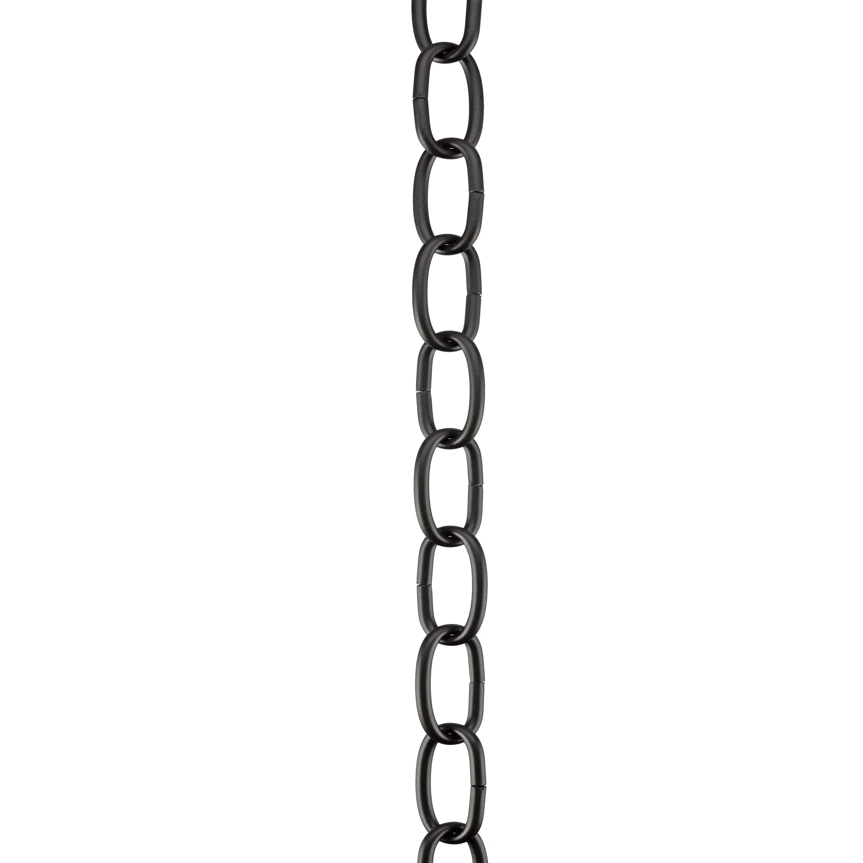 # 21106-81,Steel 10 Feet Heavy Duty Chain for Hanging Up Maximum Weight 50 Pounds-Lighting Fixture/Swag Light/Plant in Oil Rubbed Bronze.9 Gauge.