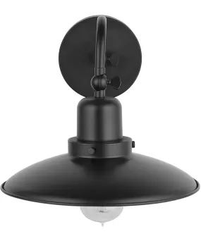 1-Light Sconce In Matte Black