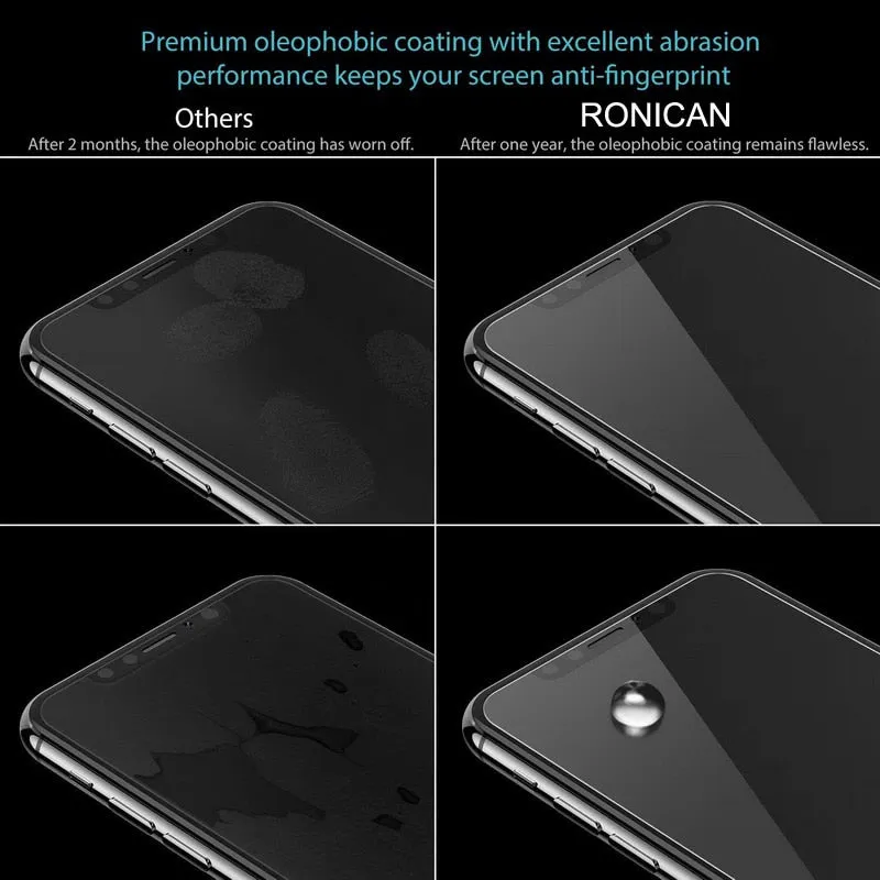 10Pcs Tempered Glass For iPhone X XS MAX XR 4 4s 5 5s SE 5c Screen Protective Film For iPhone 6 6s 7 8 Plus X Glass Protector