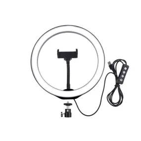 12" Dimmable Led Selfie Ring Light For Phone Video M33