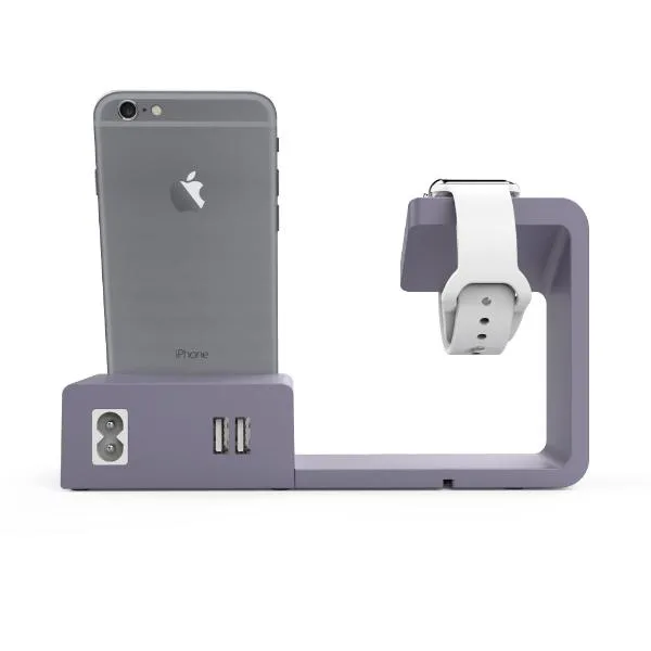 2-in-1 Charging Stand for Apple Watch & Smartphones - FINAL SALE