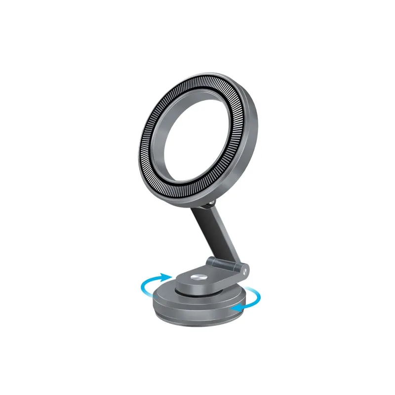 360° Cradleless MagSafe Smartphone Mount with Anti-Slip - Grey - TJR8WET