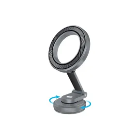 360° Cradleless MagSafe Smartphone Mount with Anti-Slip - Grey - TJR8WET