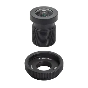 90 Degree Wide Angle 1/2.3" M12 Lens with Lens Adapter for Raspberry Pi High Quality Camera