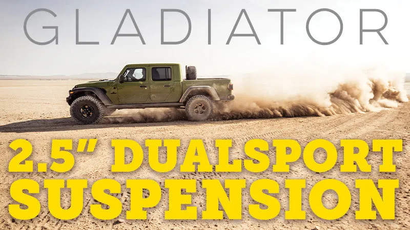 AEV 2.5" Dualsport RT Suspension Kit for MOJAVE 20-up Jeep Gladiator JT
