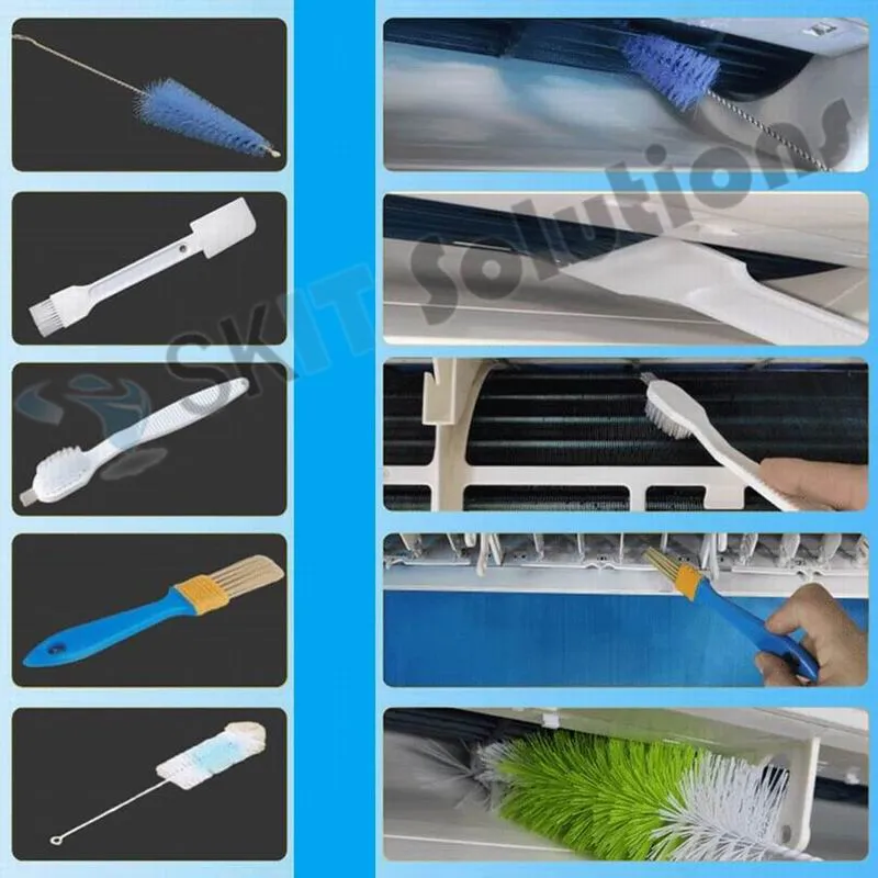 Air Conditioner Cleaning Kit Washing Cover Pipe Foam Spray Sprayer Bundle 1~1.5P Wall Mounted Aircon