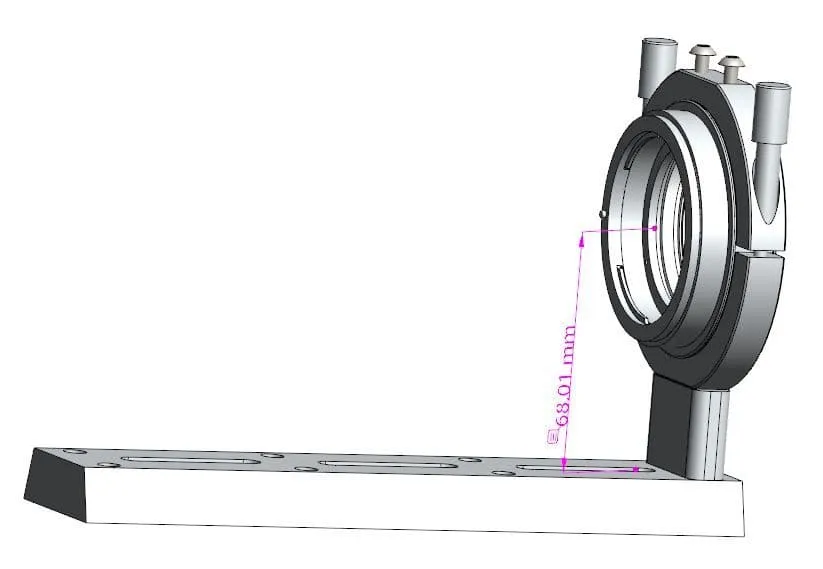 Altair Hypercam Lens Adapter for Nikon and EOS Lenses "Nikon/EOS: Canon EOS","Non- TEC/TEC: Hypercam"