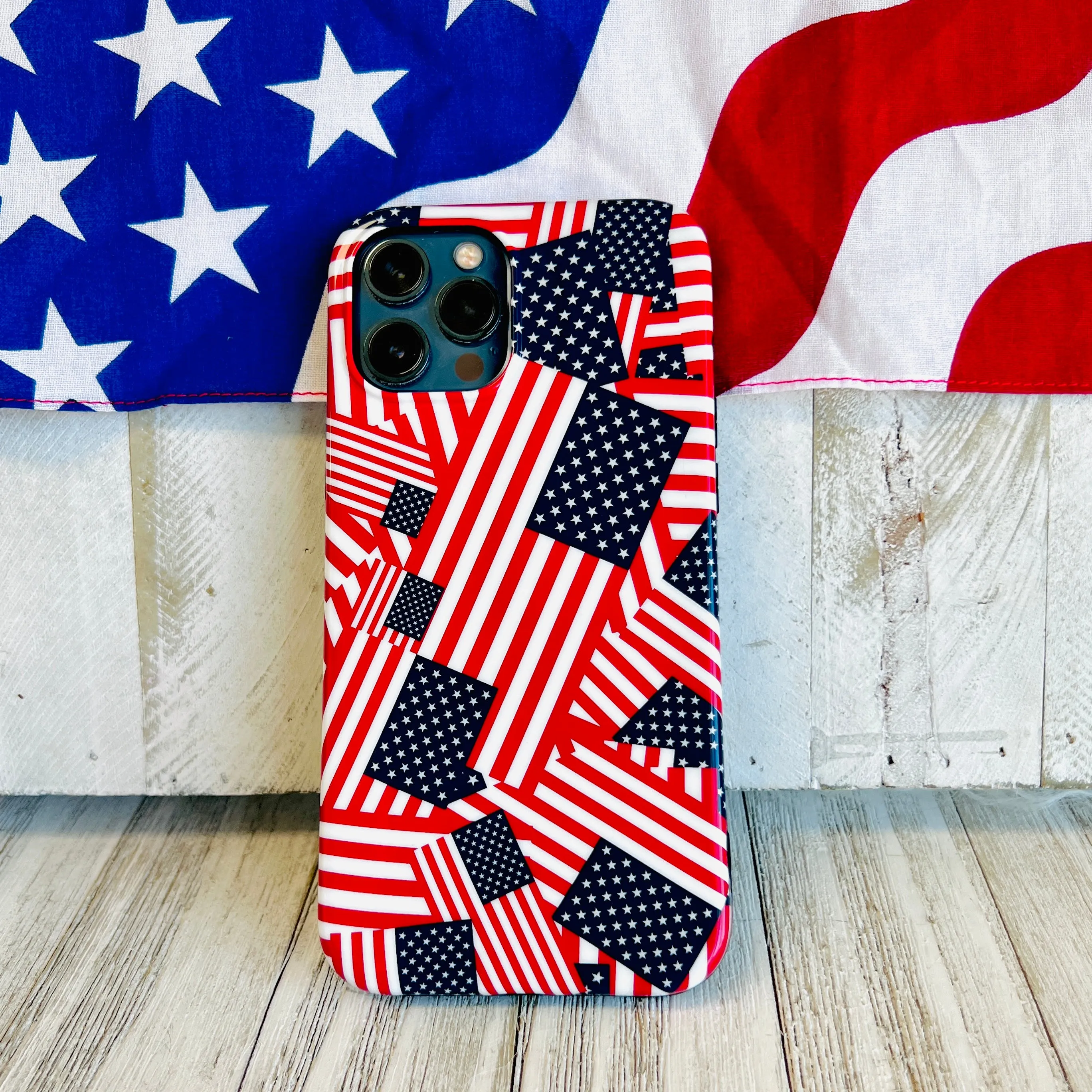American Flag Phone Case For iPhone