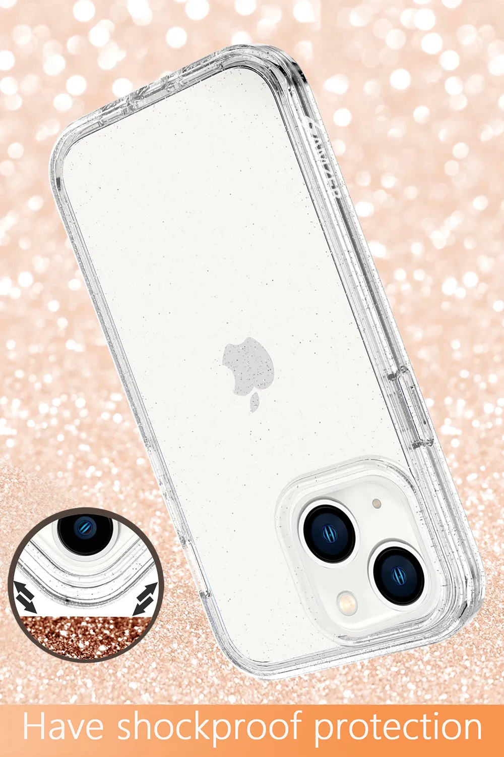 AMZER Crusta Full Body Case with Built-in Screen Protector for iPhone 13