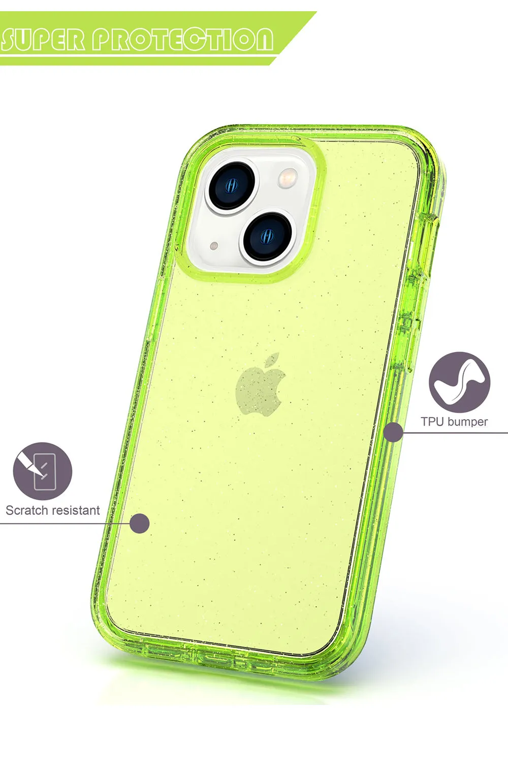 AMZER Crusta Full Body Case with Built-in Screen Protector for iPhone 13