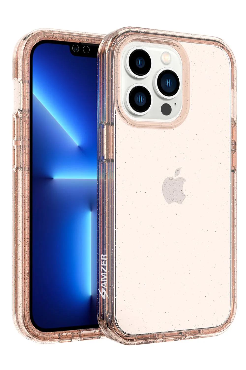 AMZER Crusta Full Body Case with Built-in Tempered Glass for iPhone 13 Pro Max