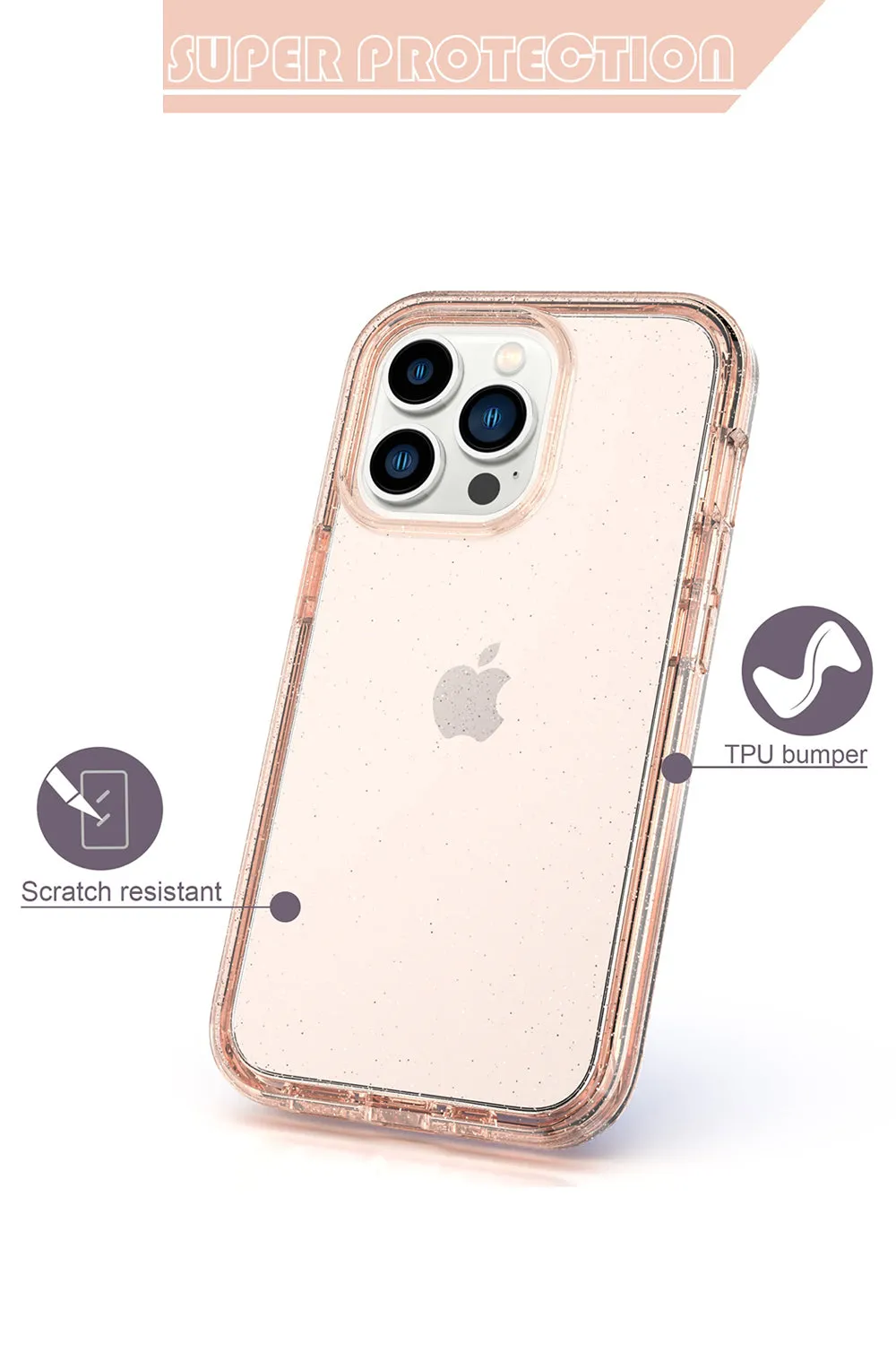 AMZER Crusta Full Body Case with Built-in Tempered Glass for iPhone 13 Pro Max