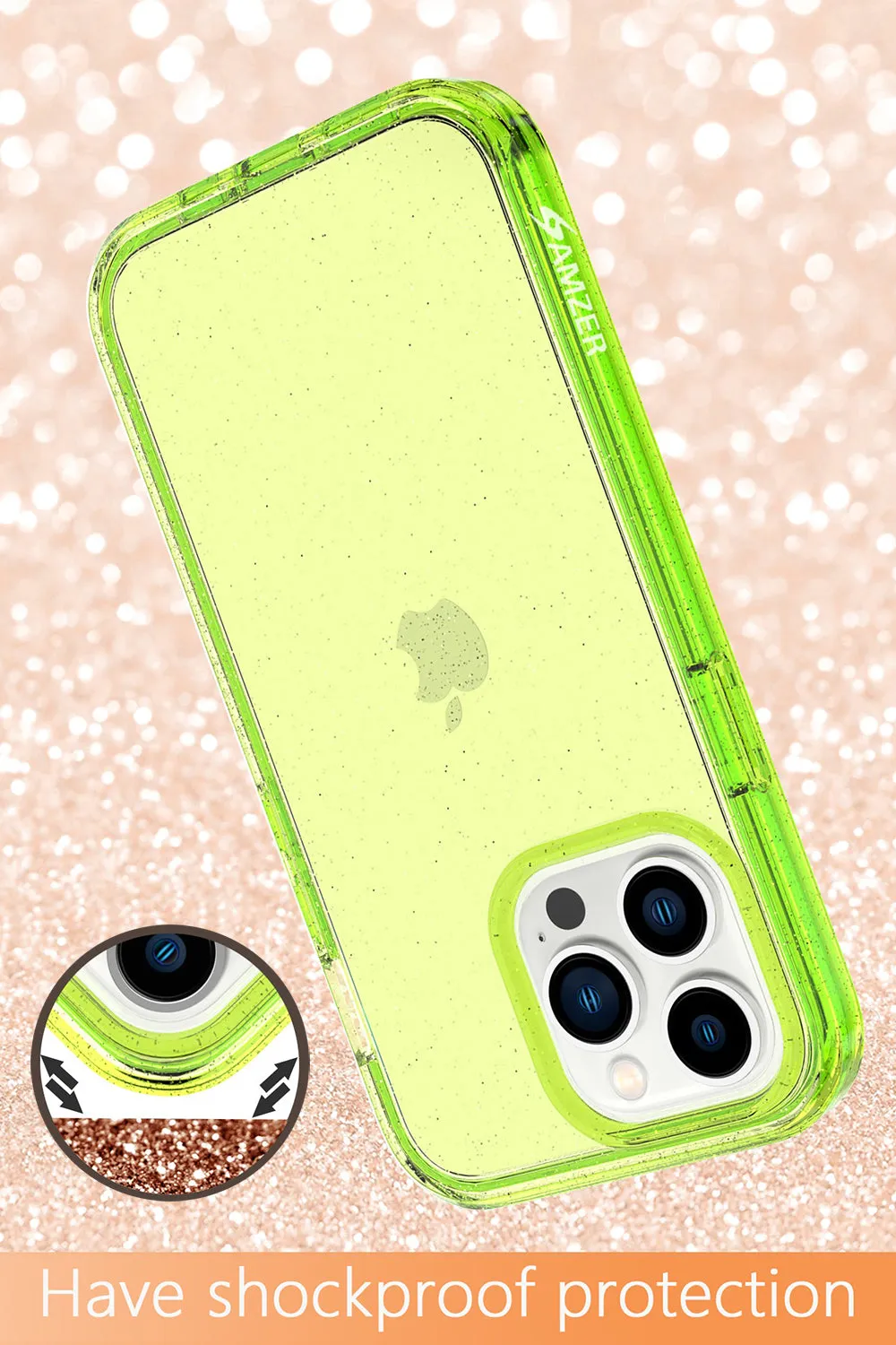 AMZER Crusta Full Body Case with Built-in Tempered Glass for iPhone 13 Pro Max