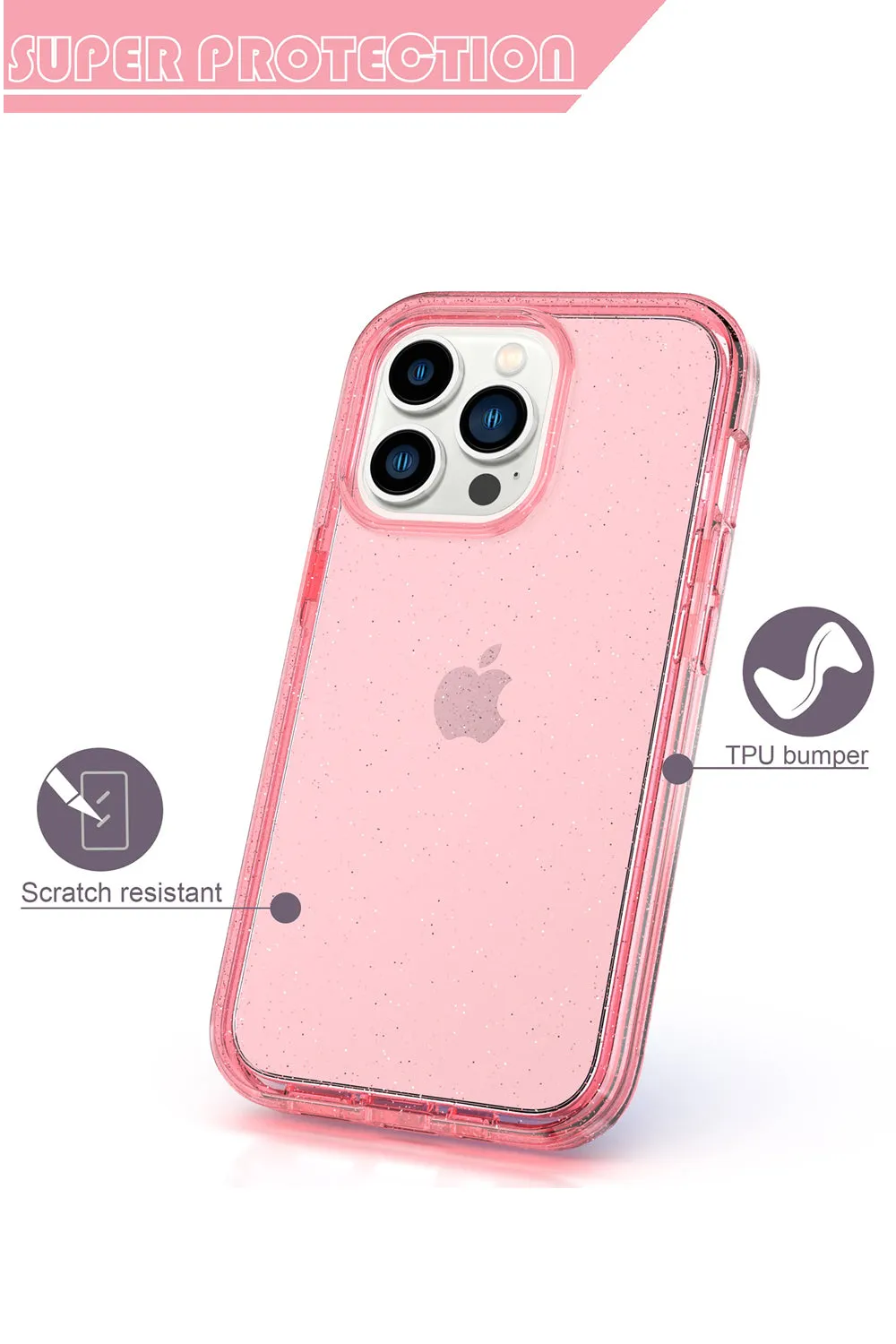AMZER Crusta Full Body Case with Built-in Tempered Glass for iPhone 13 Pro Max