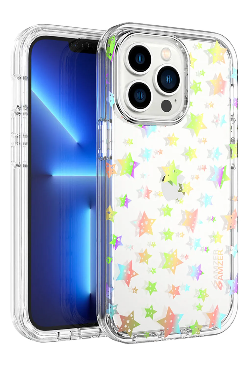 AMZER Crusta Hybrid Full Body Case with Built-in Screen Protector Case for iPhone 13 Pro