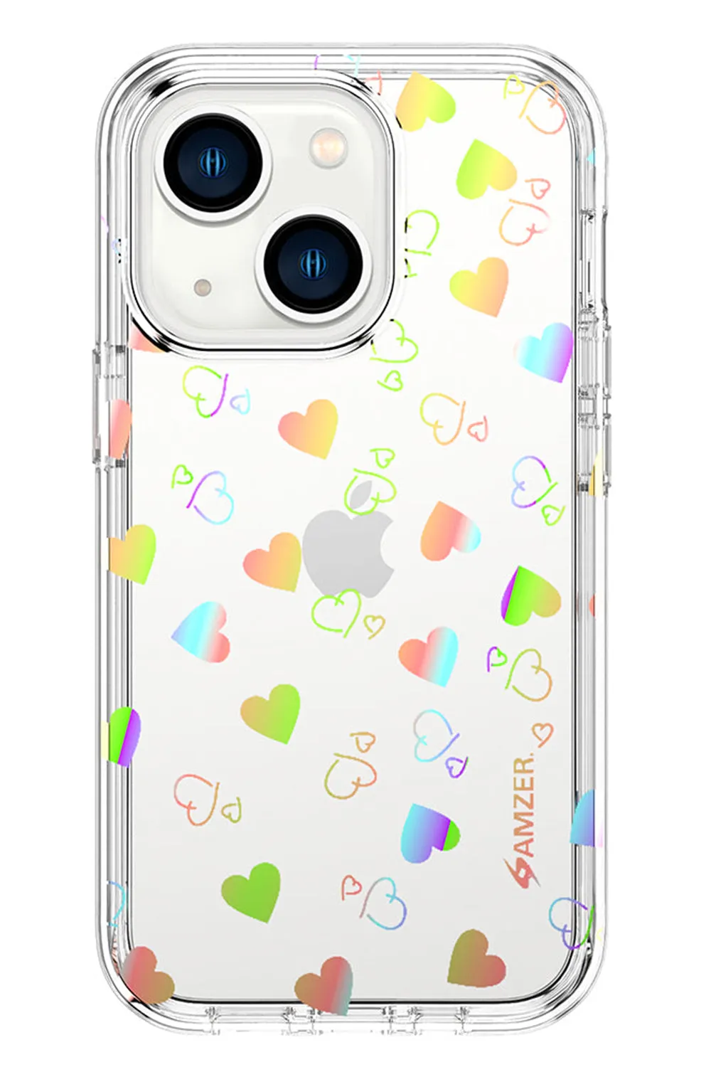 AMZER Crusta Hybrid Full Body Case with Built-in Screen Protector Case for iPhone 13