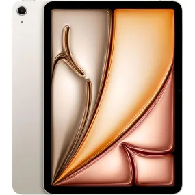 Apple iPad Air 11-inch (M2) – Liquid Retina Display, 128GB, 12MP Front & Back Cameras, Wi-Fi 6E, Touch ID, All-Day Battery Life, Starlight