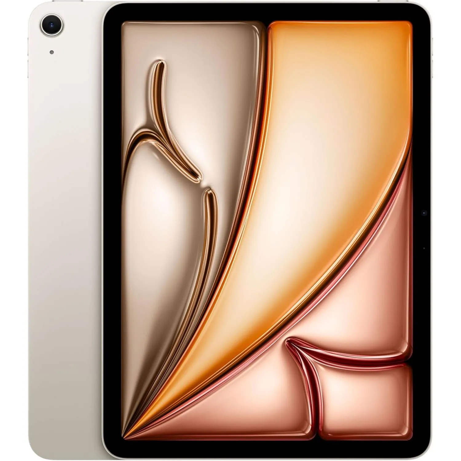Apple iPad Air 11-inch (M2) – Liquid Retina Display, 128GB, 12MP Front & Back Cameras, Wi-Fi 6E, Touch ID, All-Day Battery Life, Starlight
