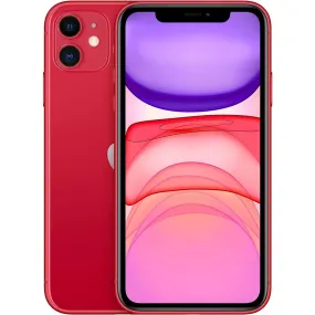 Apple iPhone 11 64GB, Red - Unlocked Smartphone
