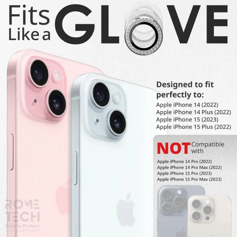 Apple iPhone 14 (2022) Camera Lens Protector Bling Diamond Lens