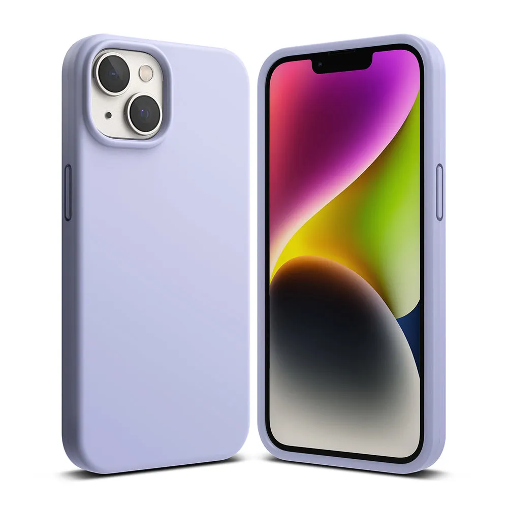 Apple iPhone 14 Case Cover | Silicone Series | Lavender