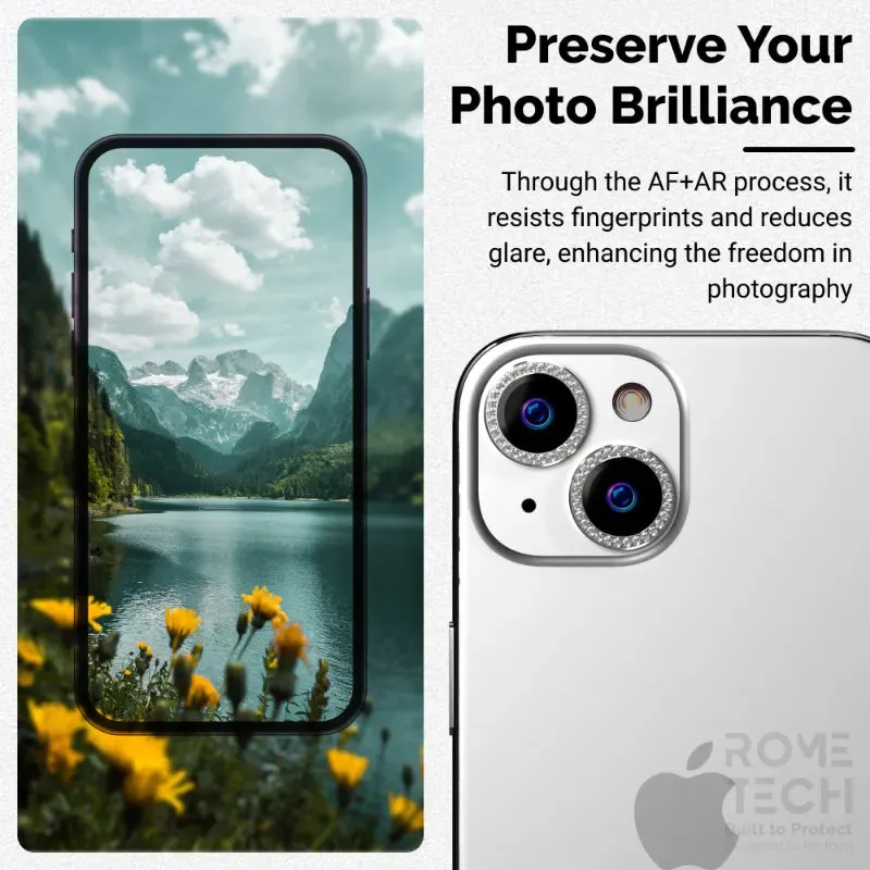Apple iPhone 15 (2023) Camera Lens Protector Bling Diamond Lens