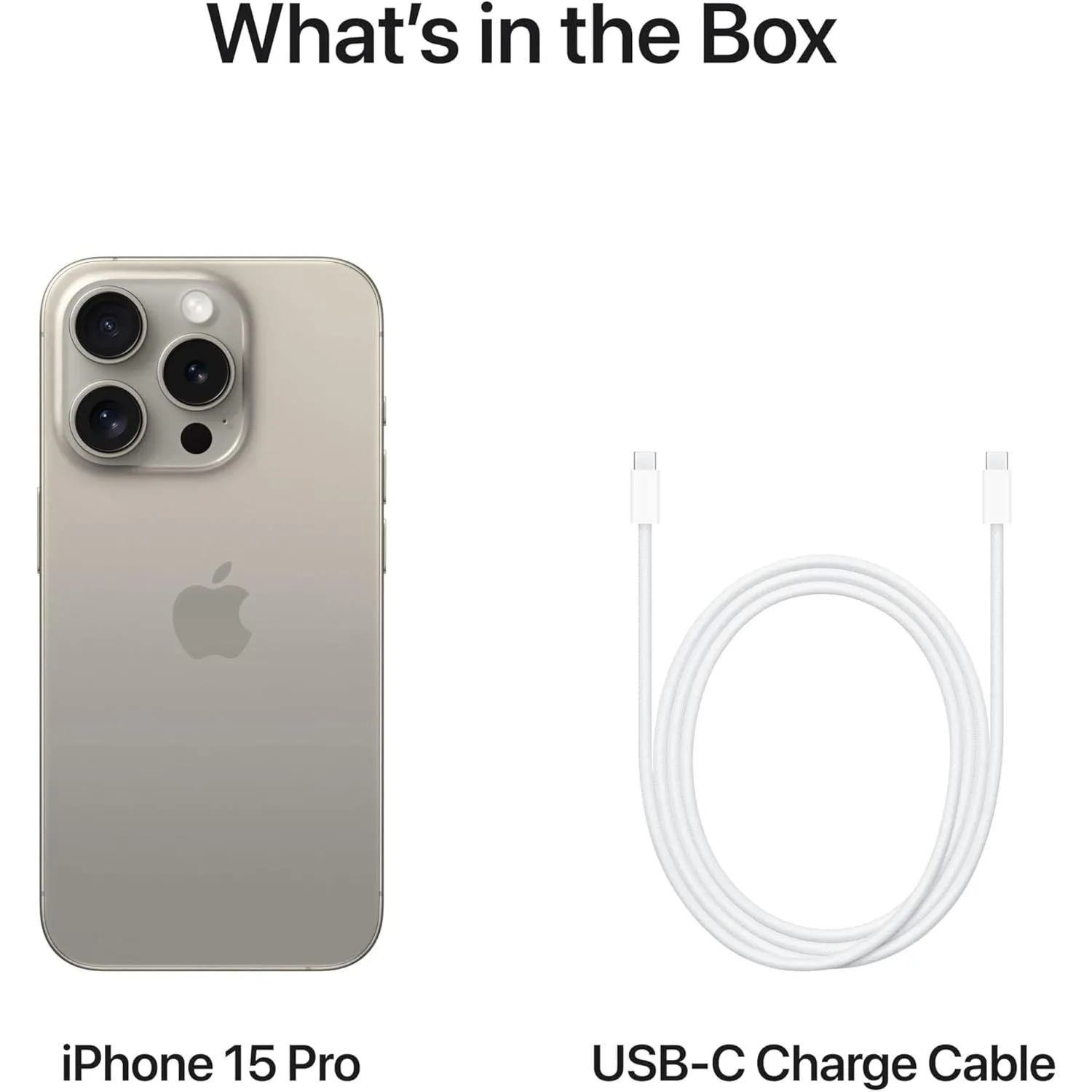 Apple iPhone 15 Pro Max, 512GB, Natural Titanium - Unlocked