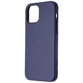 Apple Leather Case For Magsafe for Apple iPhone 12/12 Pro - Deep Violet