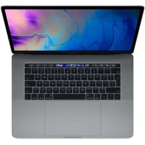 Apple MacBook Pro 15.1 – Intel i7-8750H, 16GB RAM, 256GB SSD, Touch Bar, Space Grey