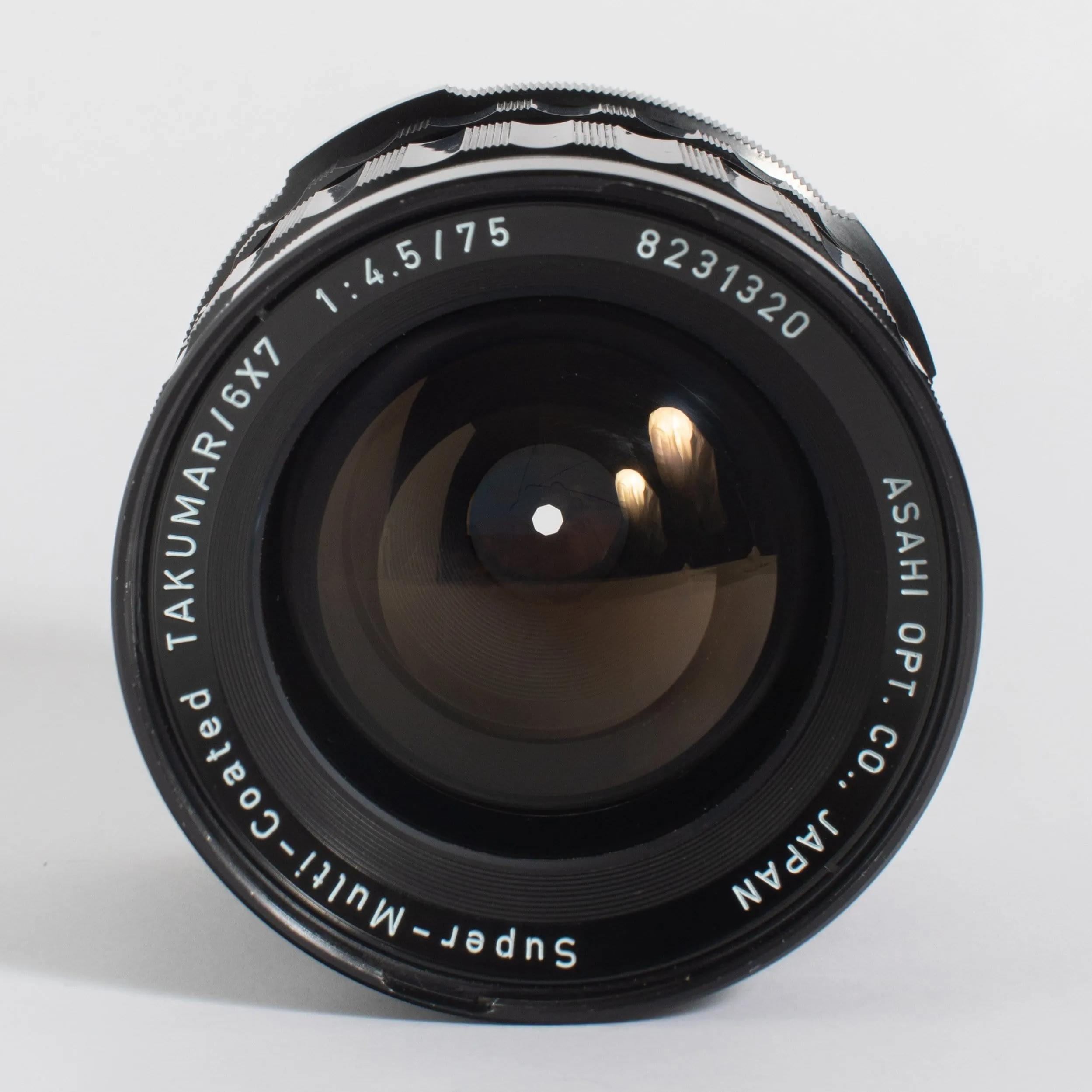 Asahi Pentax 6x7 MLU with 75mm f/4.5 Lens and TTL Prism Finder - FRESH CLA