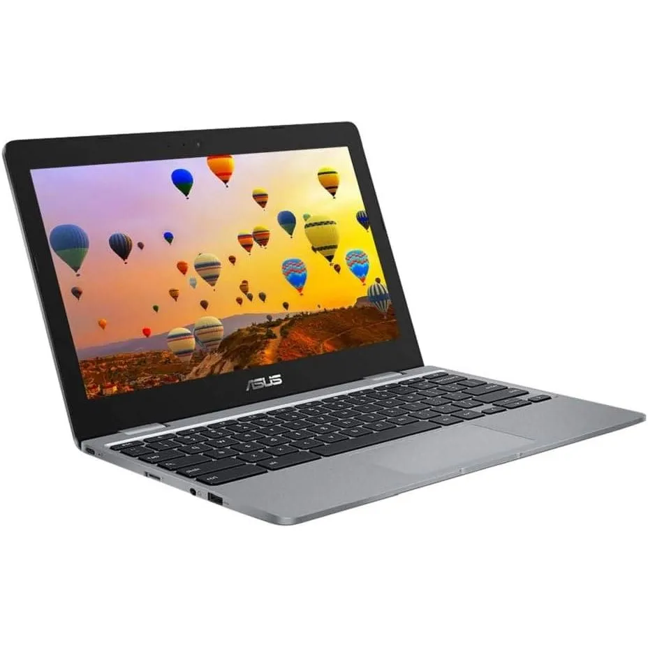 Asus C223N Intel Celeron CPU N3350 @ 1.6GHz 4GB RAM, 32GB eMMC, Chrome OS - Silver