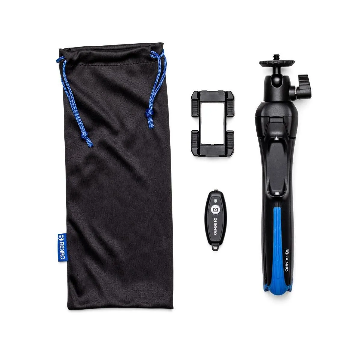 Benro BK15 Mini Tripod and Selfie Stick  for Smartphones