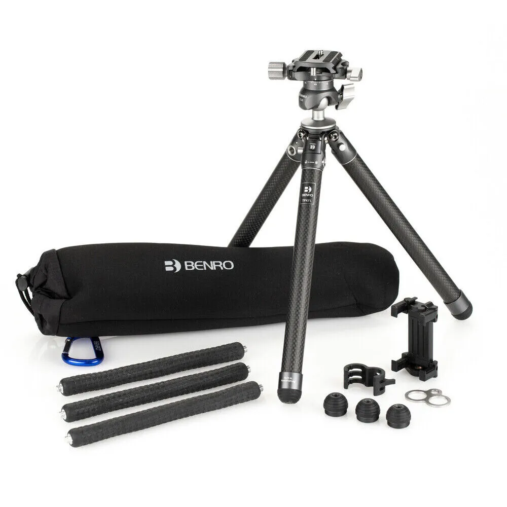 Benro TablePod Carbon Fibre Ball Head Flex Tripod Kit (Grey)