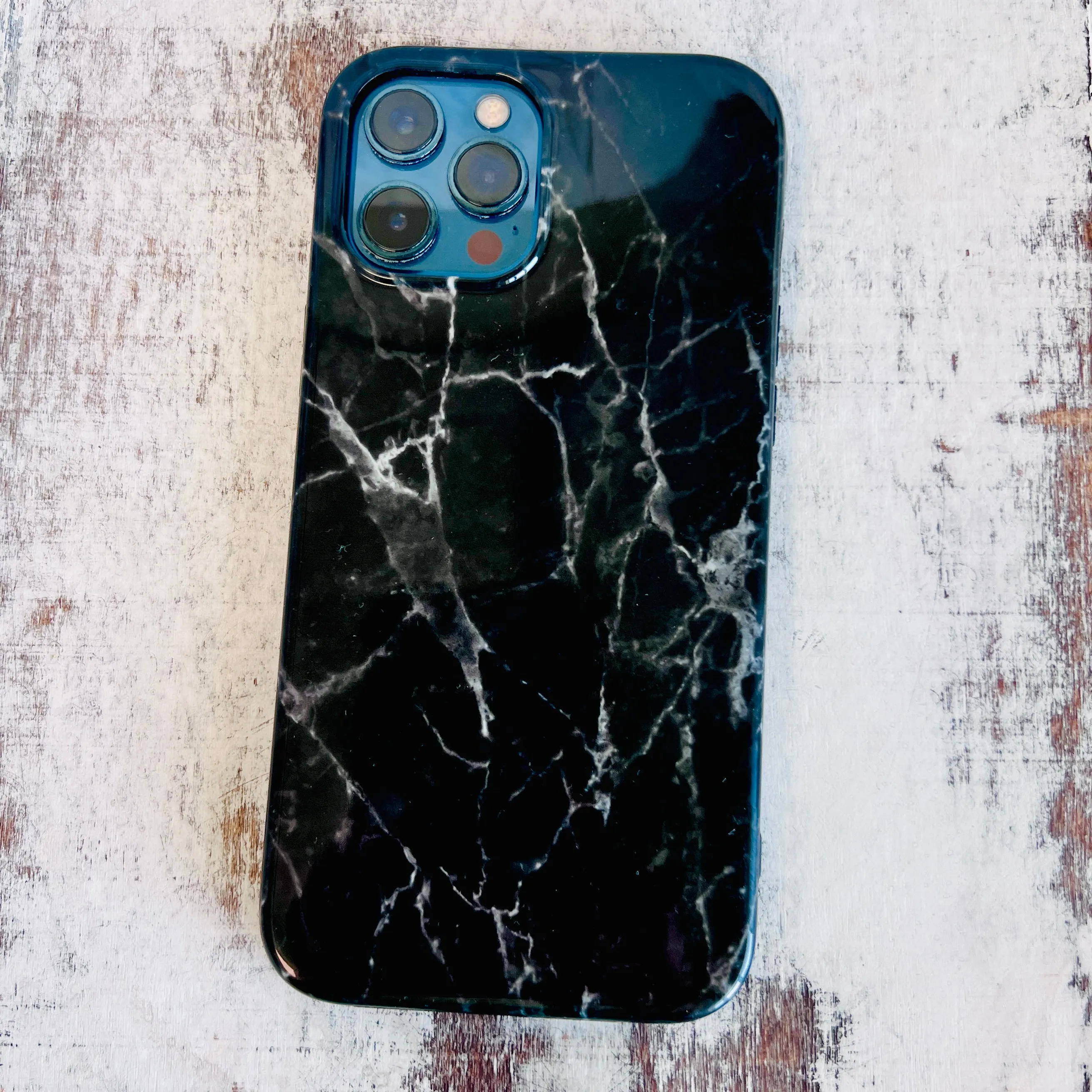 Black Marble Case For iPhone