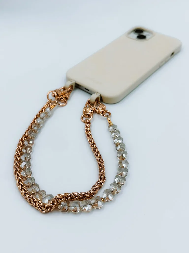 Bondi   Champagne Heart Wristlet Set