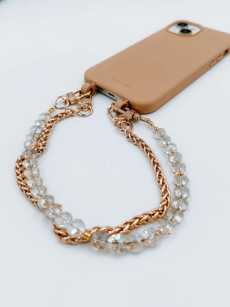 Bondi   Champagne Heart Wristlet Set
