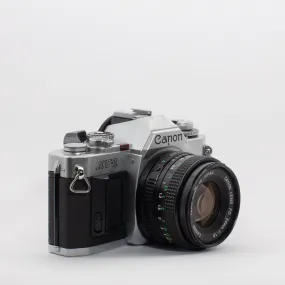 Canon AV-1 with 50mm f/1.8 FD Lens