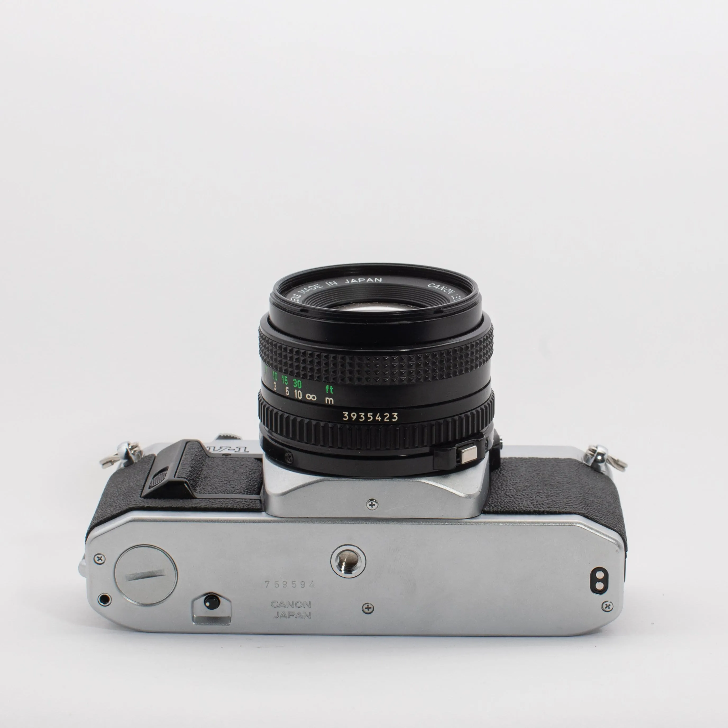 Canon AV-1 with 50mm f/1.8 FD Lens