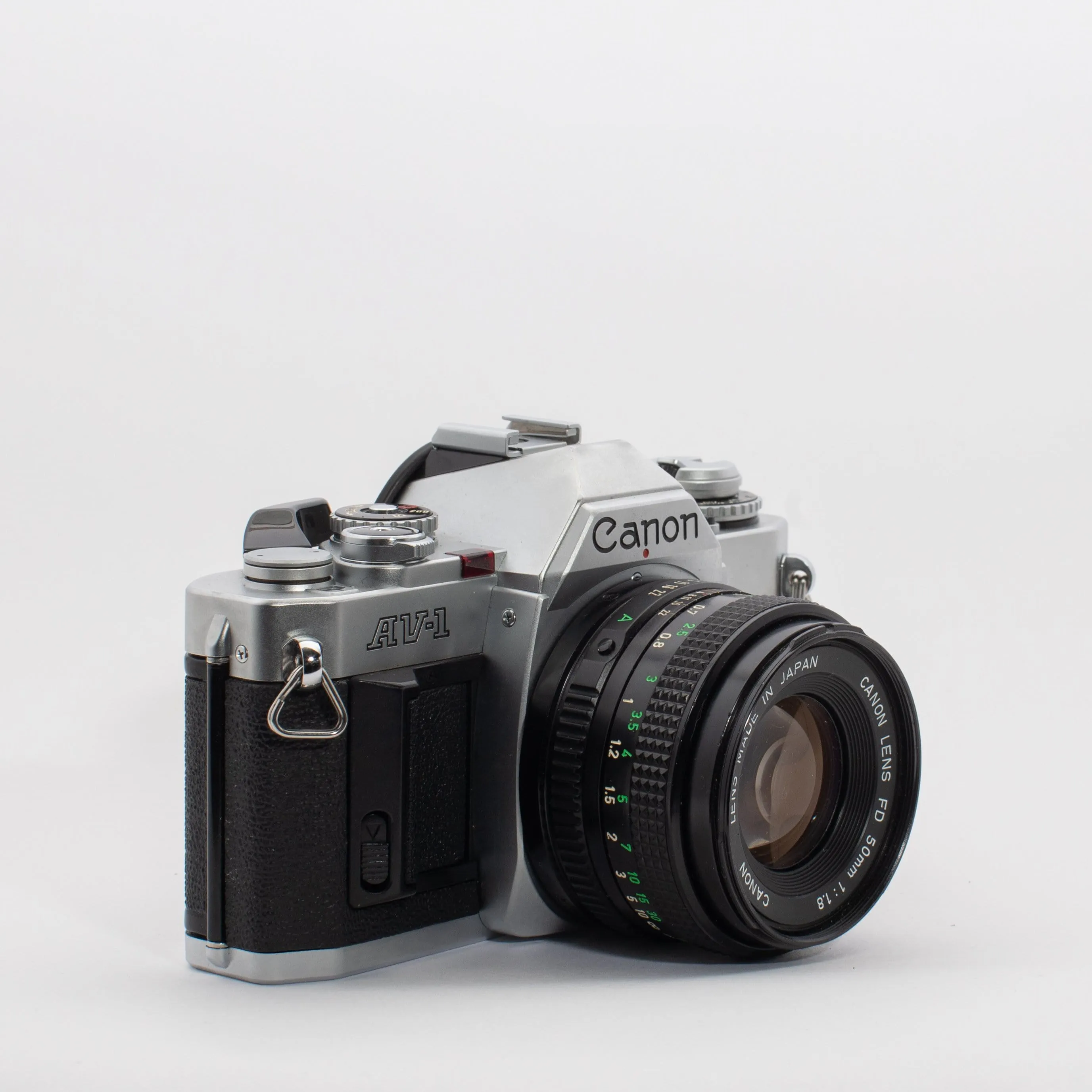 Canon AV-1 with 50mm f/1.8 FD Lens