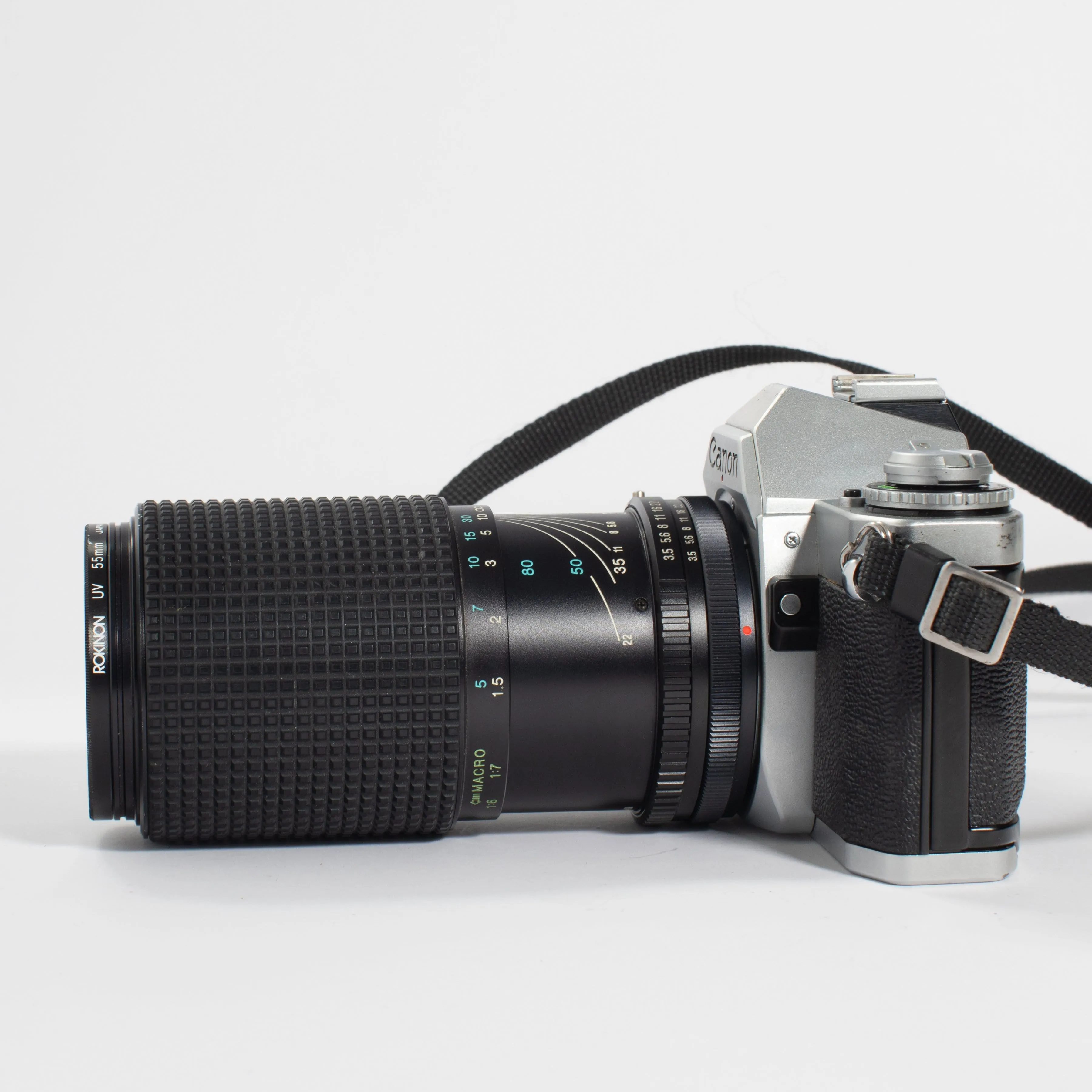 Canon AV-1 with FD 50mm f/1.8 & 35-135mm f/3.5-4.5