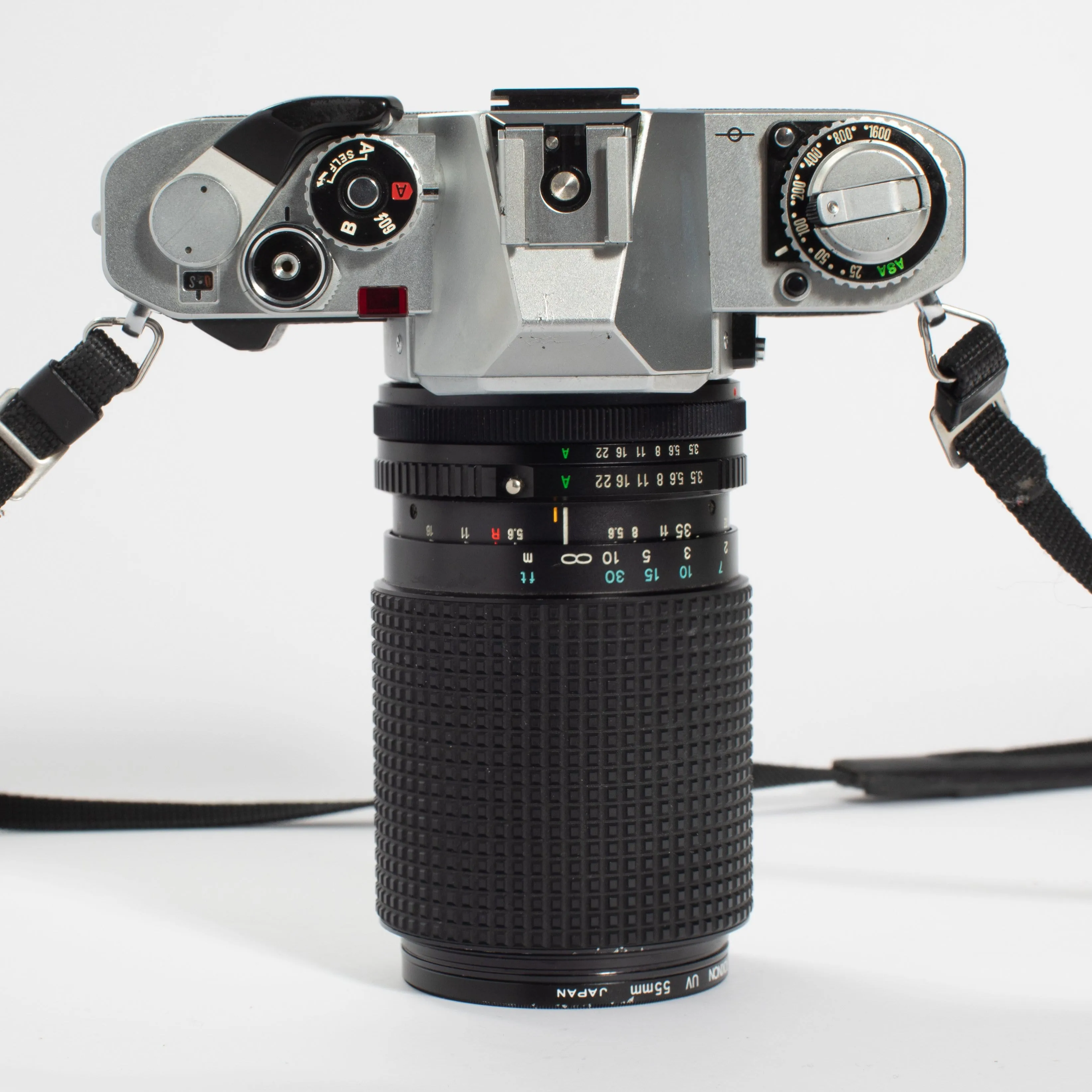 Canon AV-1 with FD 50mm f/1.8 & 35-135mm f/3.5-4.5