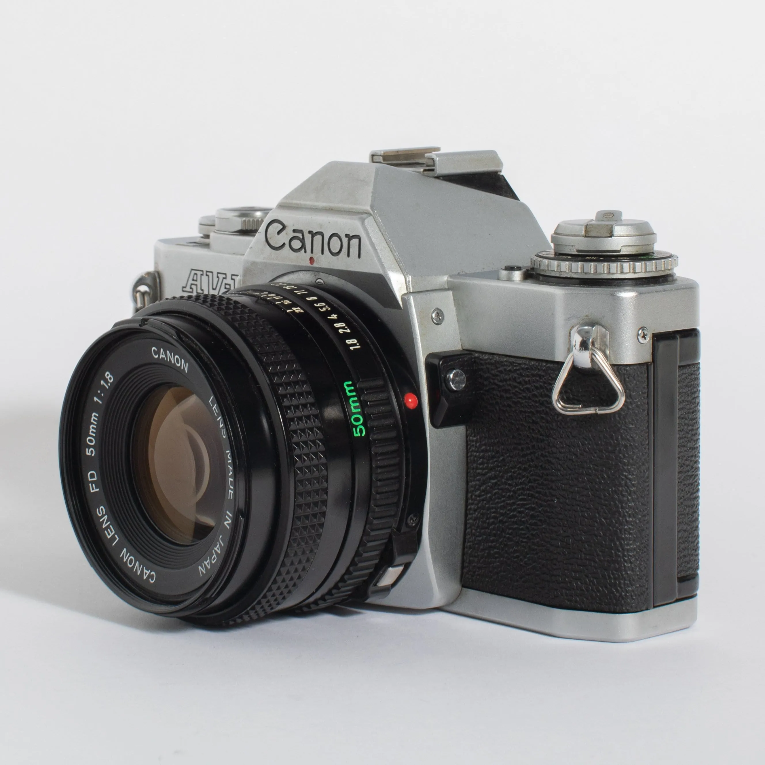 Canon AV-1 with FD 50mm f/1.8 & 80-205mm f/4.5