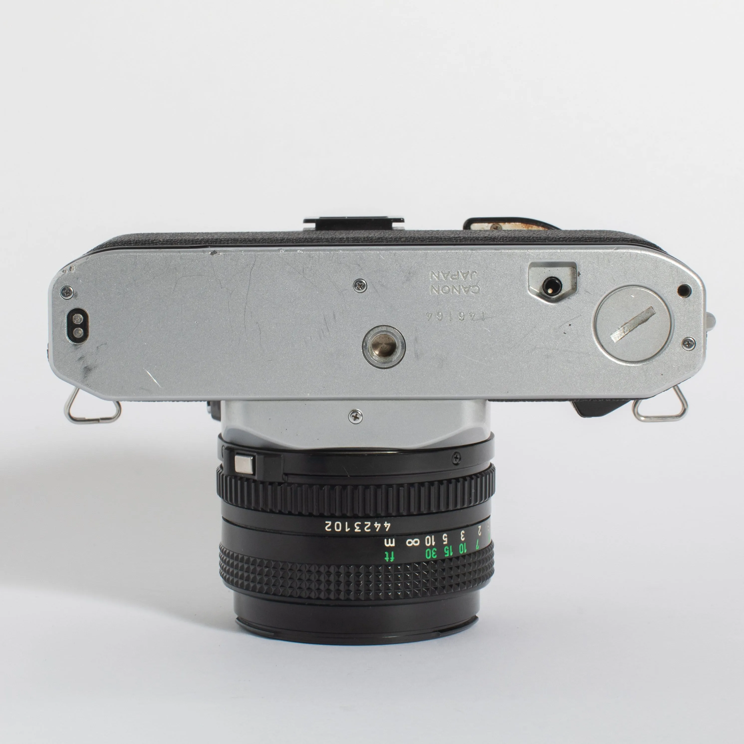 Canon AV-1 with FD 50mm f/1.8 & 80-205mm f/4.5