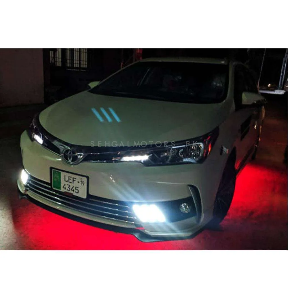 Car Flexible LED Strip Auto Chassis APP Control RGB Decorative Atmosphere Lamp