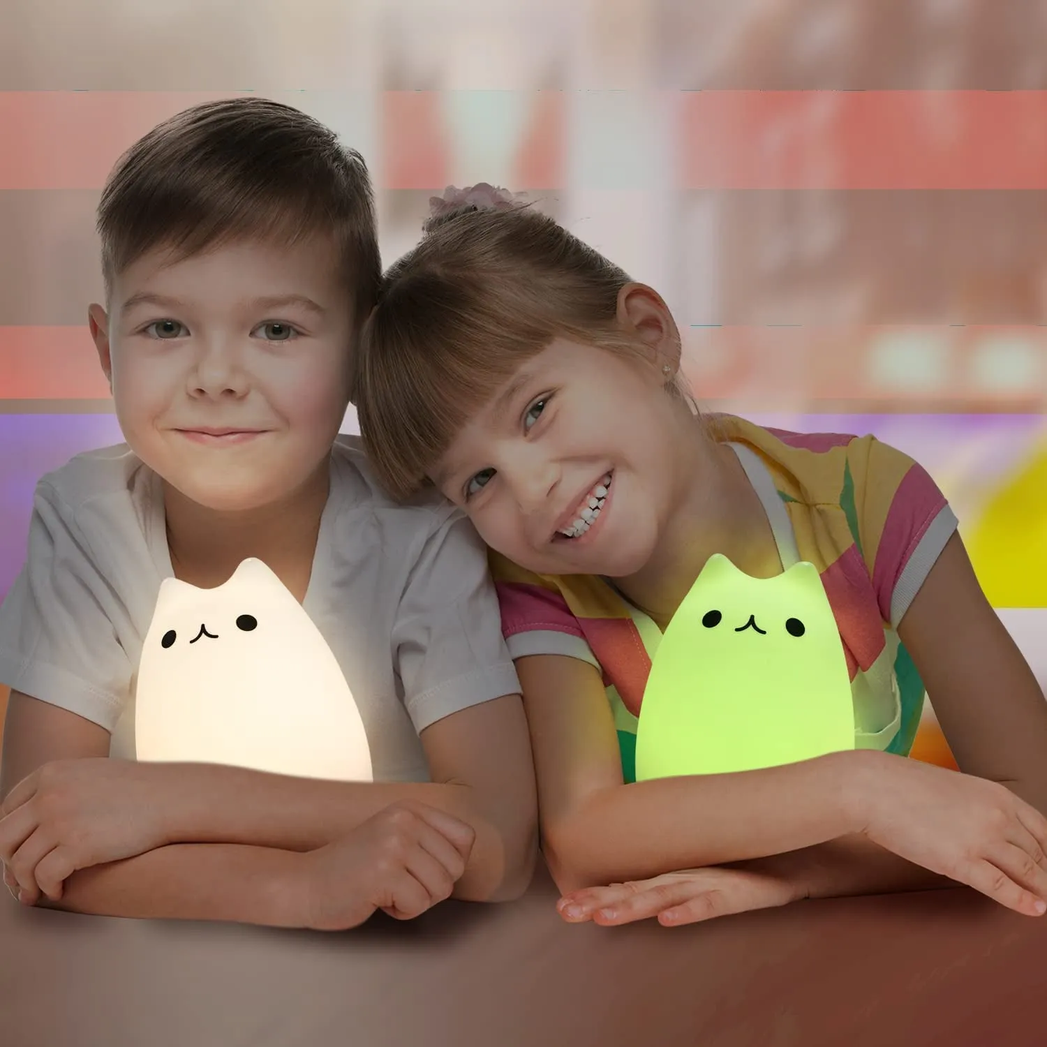 Cat Lamp Light for Kids