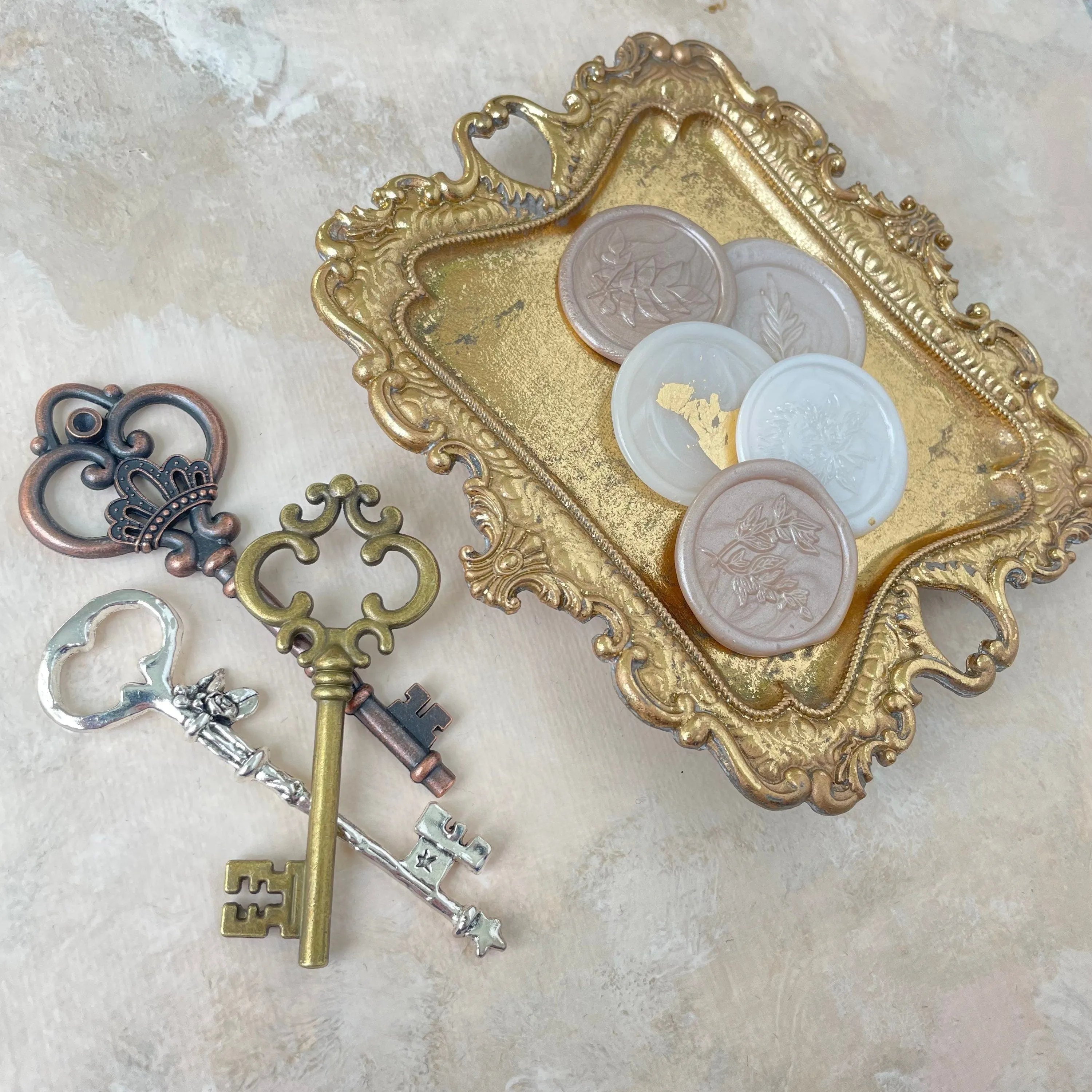 Champagne Wax Seals ~ MUST HAVE