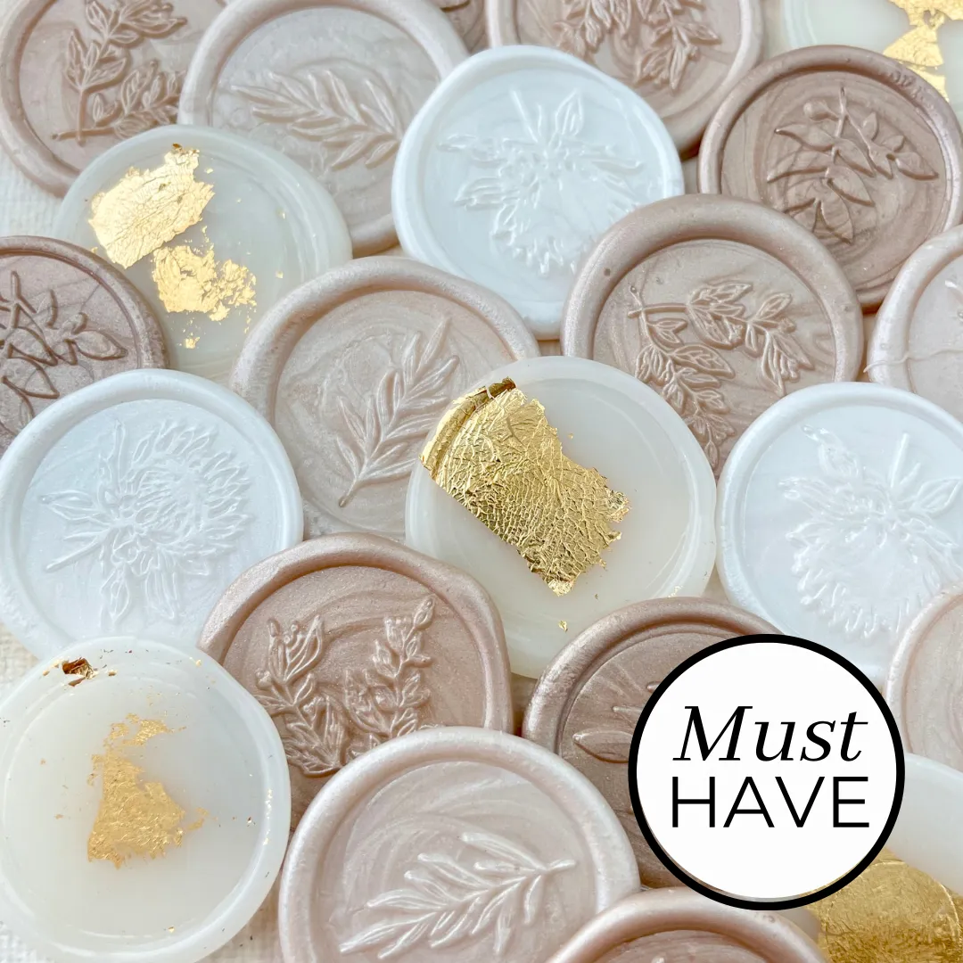 Champagne Wax Seals ~ MUST HAVE