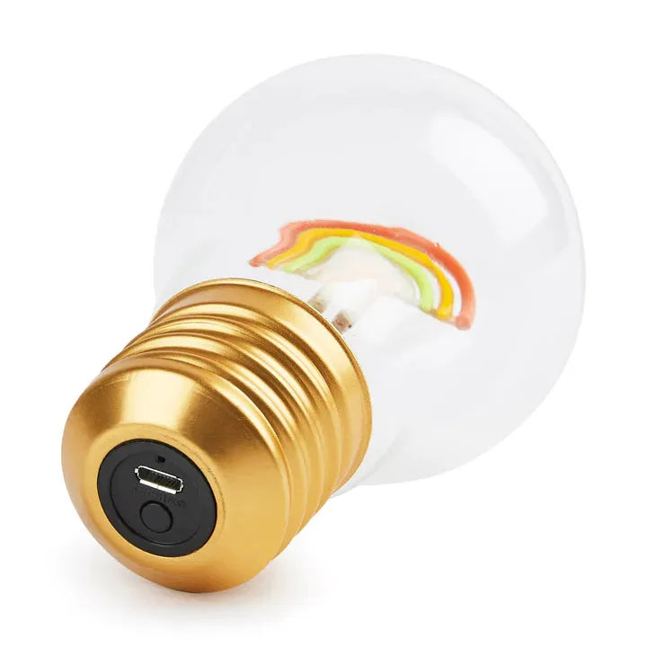 Cordless Rainbow Lightbulb