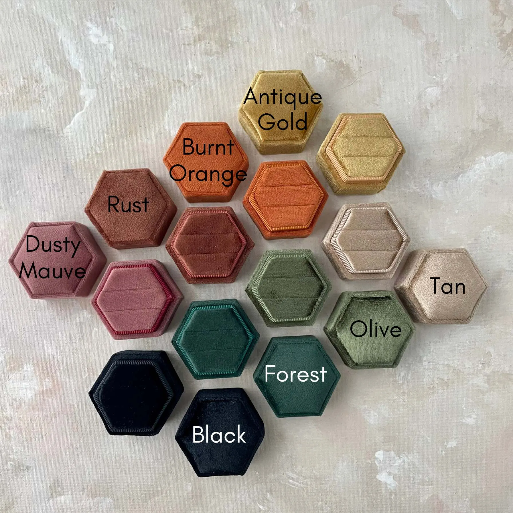 Dark & Moody Ring Boxes