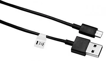 Data Cable Charge & Sync Cable for Mi Devices- 1 M Black